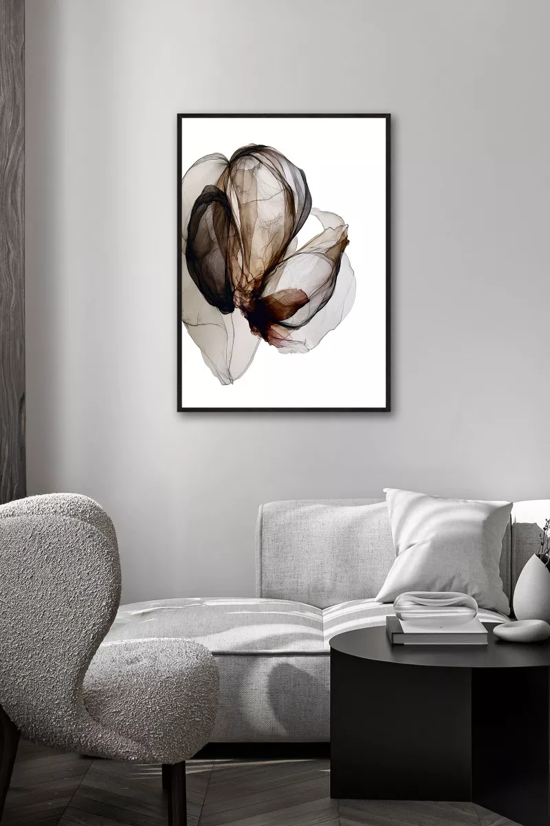 ORGANIC WHISPERS II – Gerahmter Fine Art Print