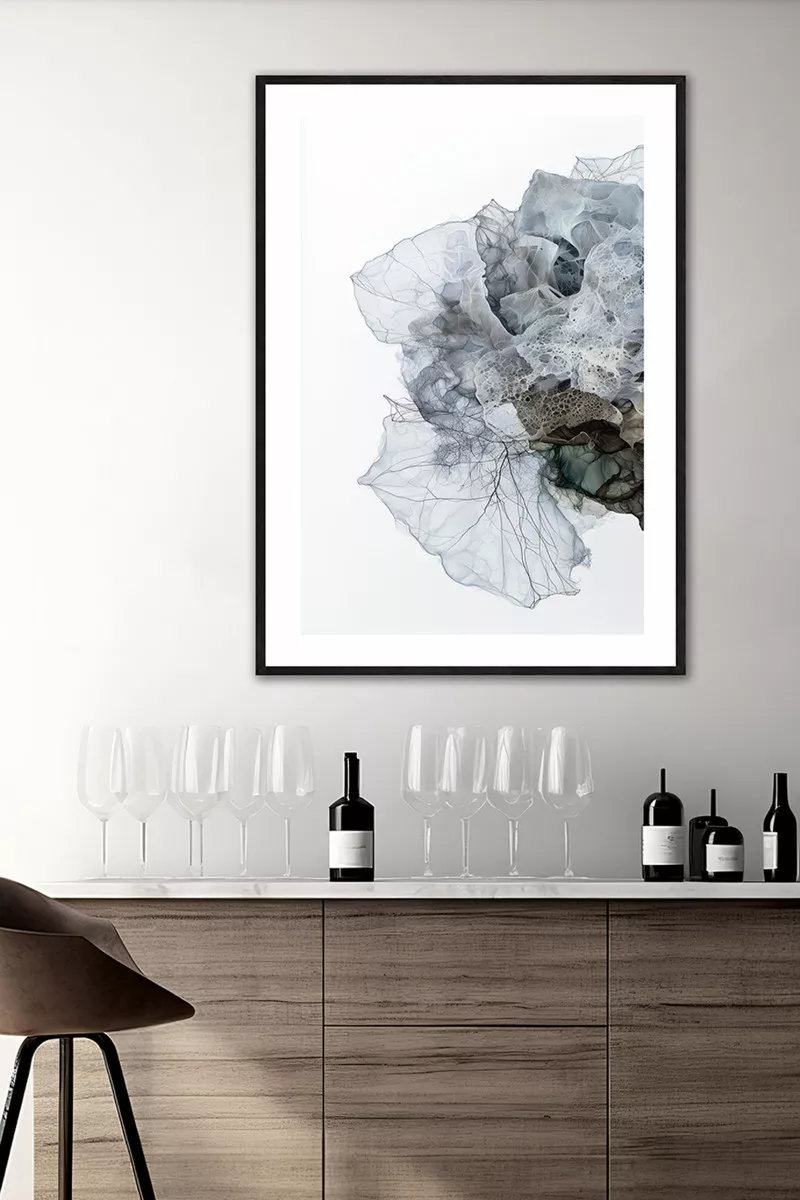 ORGANIC WHISPERS I – Gerahmter Fine Art Print