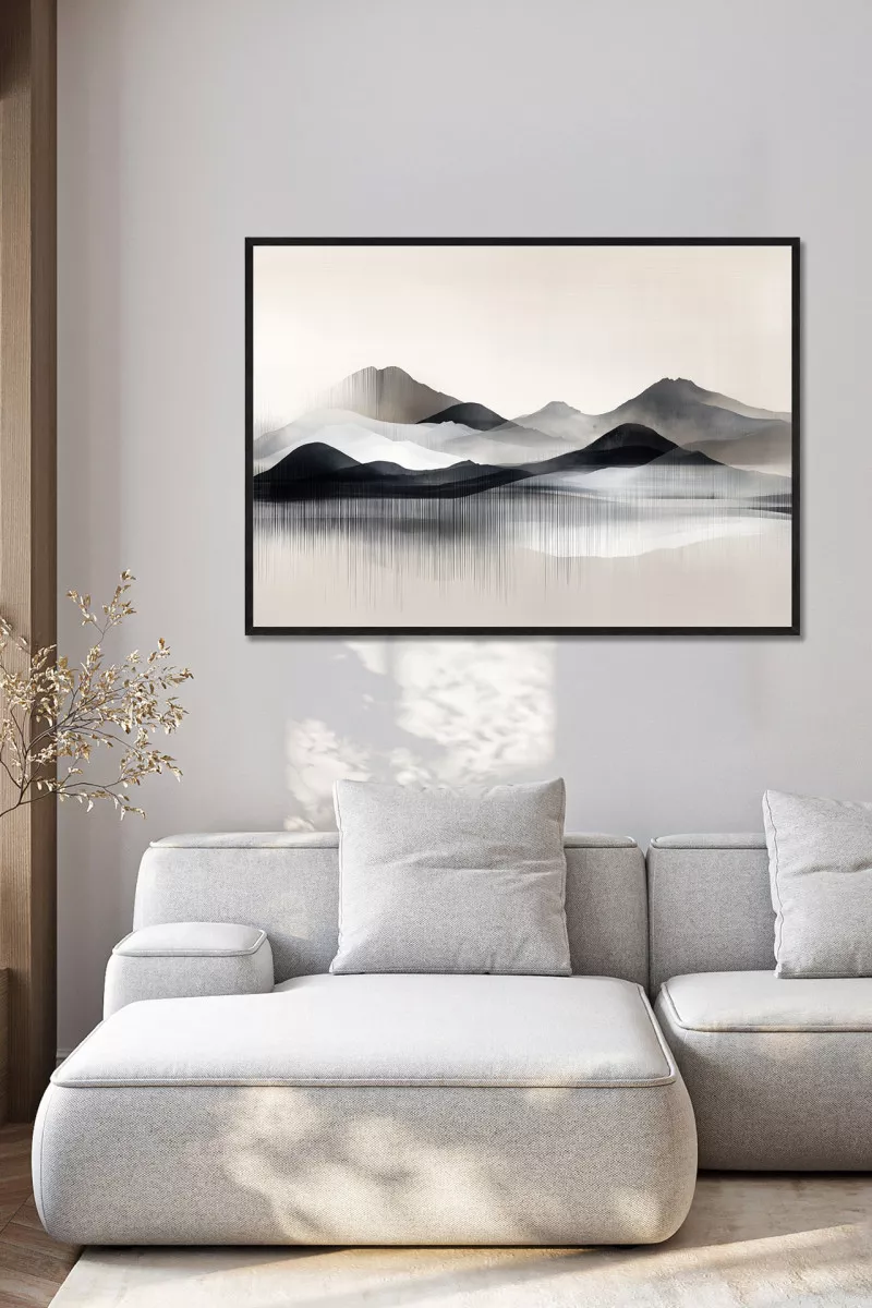 MONTAIR – Gerahmter Fine Art Print